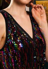 Classic Cutie Double V-Neck Tank Top