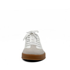 Moldova Leather Tennis Sneakers White