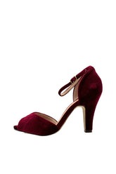 Lola Velvet Heels