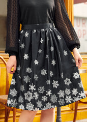 Falling For Winter A-Line Skirt (Final Sale)