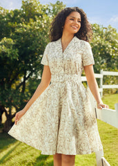 Rustic Elegance Casual Dress