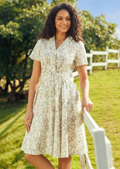Rustic Elegance Casual Dress