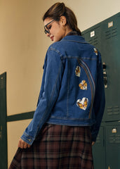 Over the Rainbow Denim Jacket