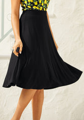 Excellence Attained Knit A-Line Skirt