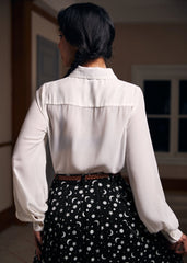 Enchanted Evening Collared Blouse
