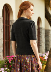 Old School Classic Puff Sleeve Top