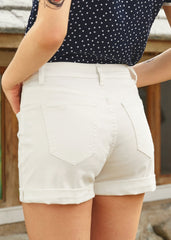 Old School Cool Roll-Cuffed Shorts