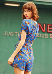 Easy Does It Button-Front Romper