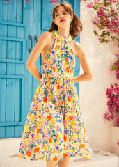 Cutaway Shirt Fit & Flare Dress