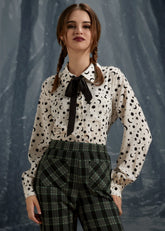 Enchanted Evening Collared Blouse