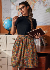 A Flair for Knowledge Dress