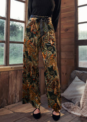 Cider, Spice & Everything Nice Wide Leg Velvet Pants