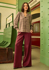 Petal Picnic Long Sleeve Blouse