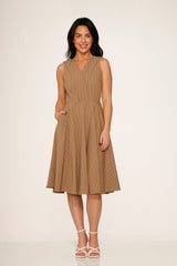 Camel Swing Dress