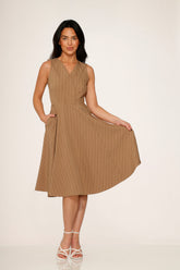 Camel Swing Dress
