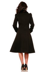 Black Swing Coat