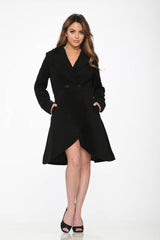 Katherine Coat in Black