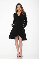 Katherine Coat in Black