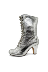 Claire Metallic Victorian Boots