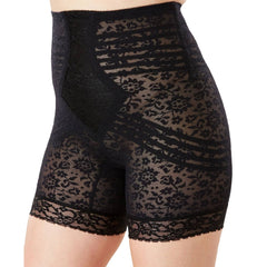 Style 6207 | No Roll High Waist Lace Thigh Slimmer with Extra Firm Support