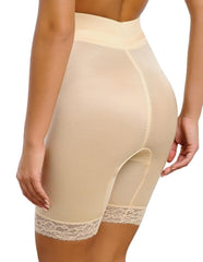 Style 6226 | High Waist Thigh Slimmer with Tulip Front Panel | Memory Compression Fabric | Medium Support