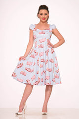 Car Hop Swing Dress