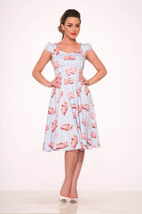 Car Hop Swing Dress