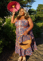 GUNNE SAX for ModCloth Grace Peplum Midi Dress