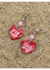 F*ck Off Candy Heart Earrings