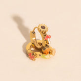 Fall 3D Huggie Hoop Earrings