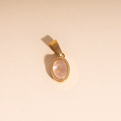 Dawn to Dusk Oval Necklace Charm