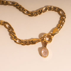 Dawn to Dusk Oval Necklace Charm