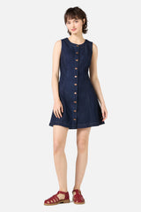 Camille Denim Mini Dress