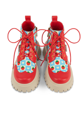 Creamy Berry Women's Boots