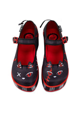 Chocolaticas® Riot Kitty Women's Mary Jane Platform