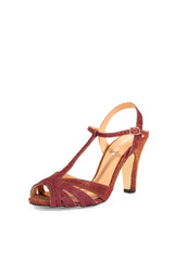 Diana Sparkly T-Strap Heels