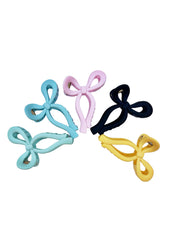 Matte Bow Claw Hair Clip