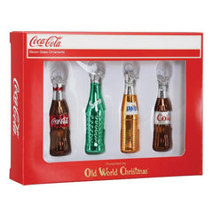 Coca-Cola® Mini Beverage Ornament Set