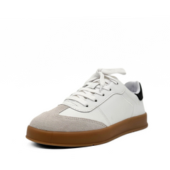 Moldova Leather Tennis Sneakers White