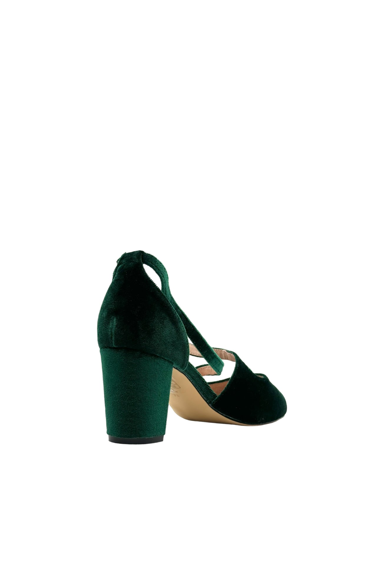 Oren Velvet Mary Jane Heels