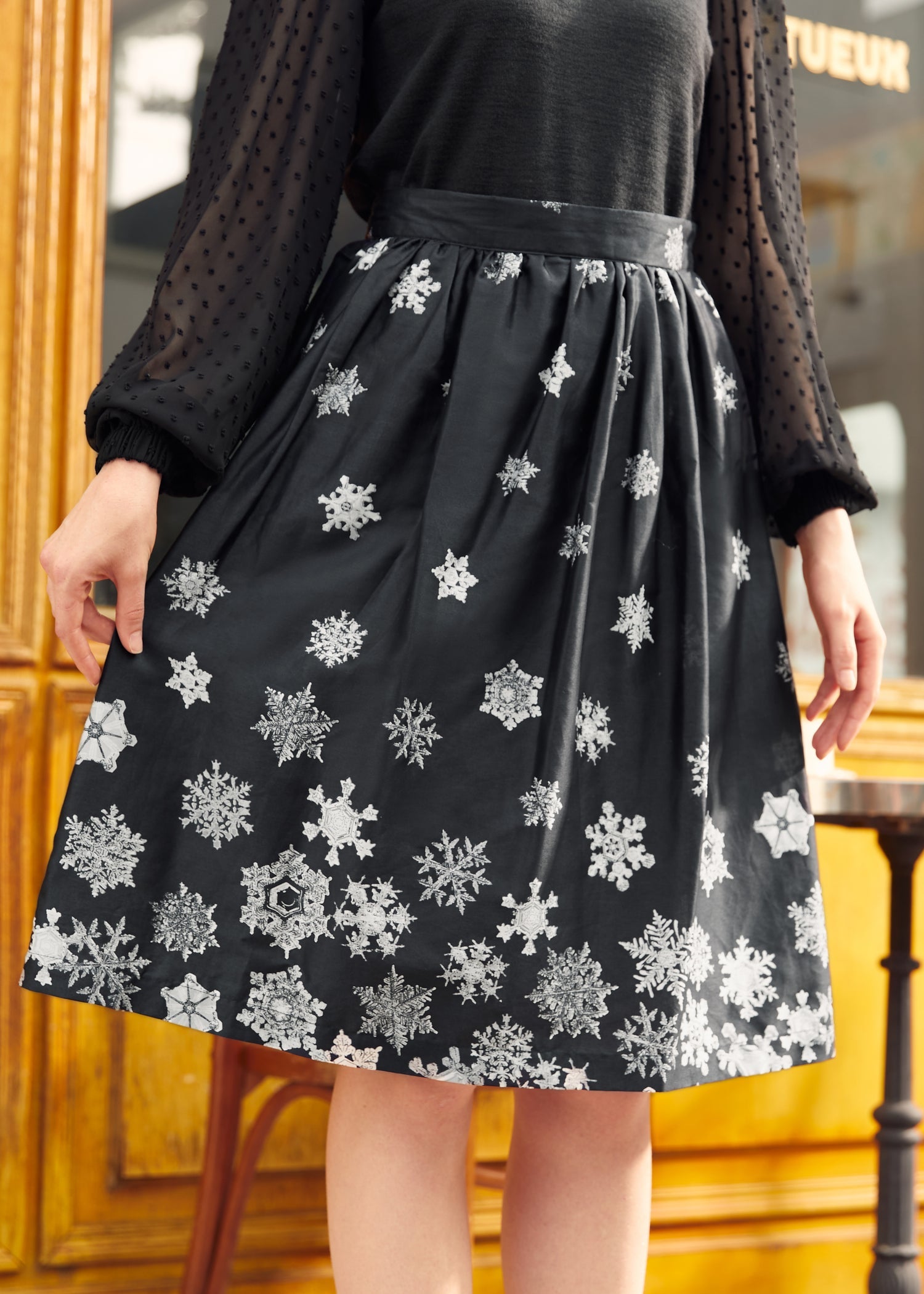 Falling For Winter A-Line Skirt (Final Sale)