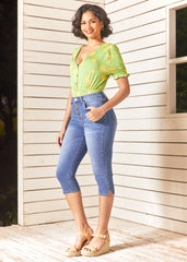 In the Garden Clam Digger Jeans