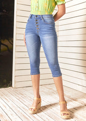 In the Garden Clam Digger Jeans