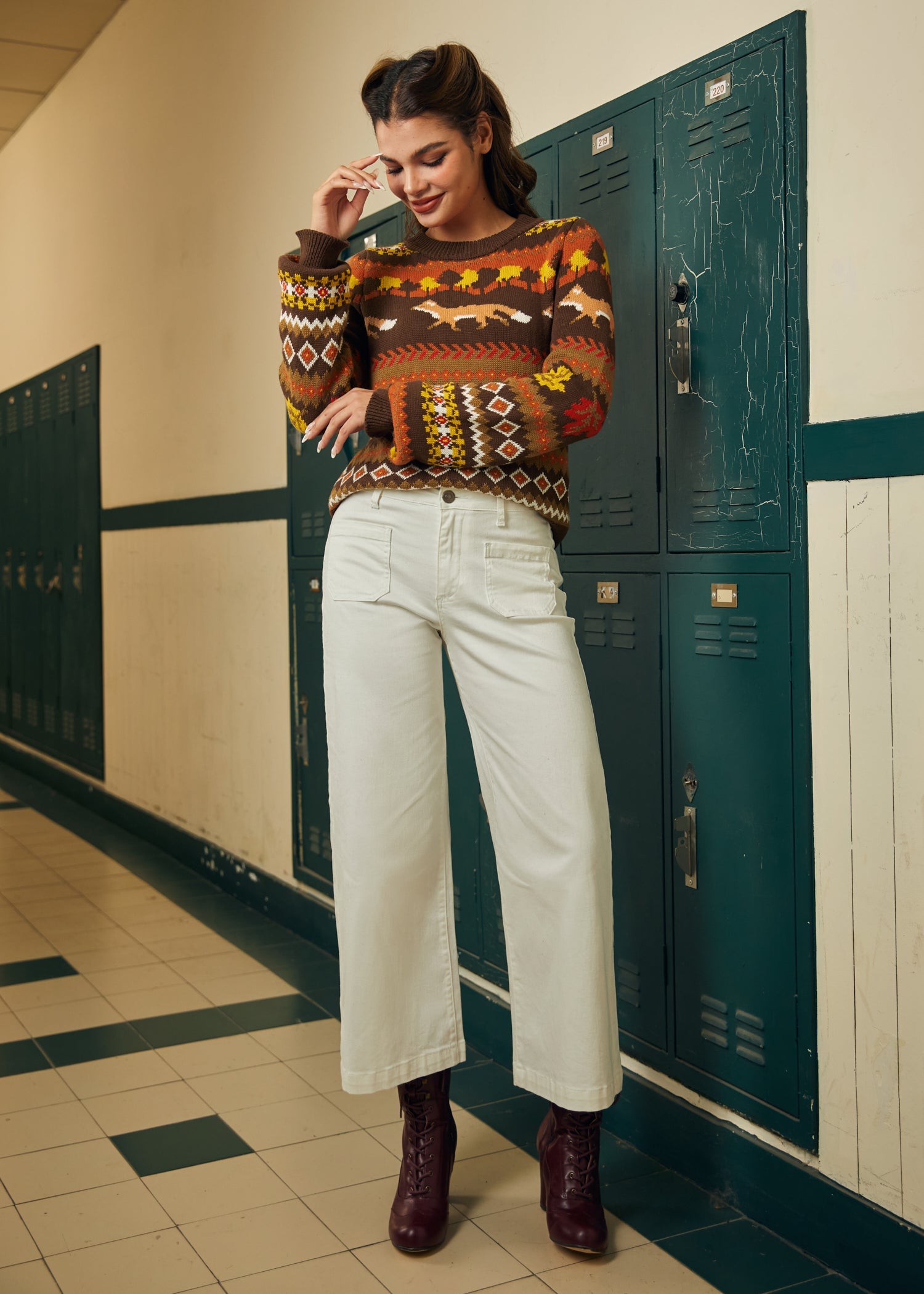 Boho Bliss Wide Leg Crop Pant