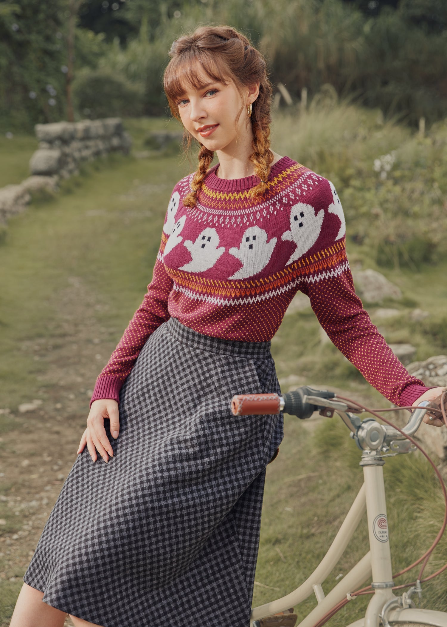 You've Been Ghosted Fair Isle Sweater