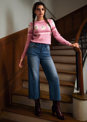 You've Been Ghosted Fair Isle Sweater