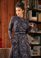 Garden Party Tapestry Midi Dress