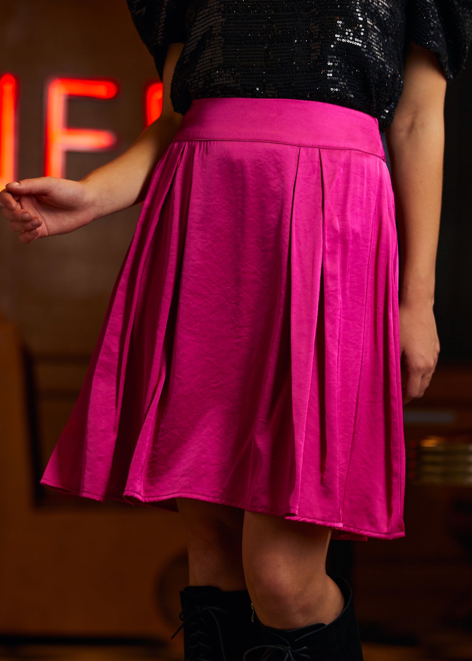 Everyday Enchantment Pleated Skirt