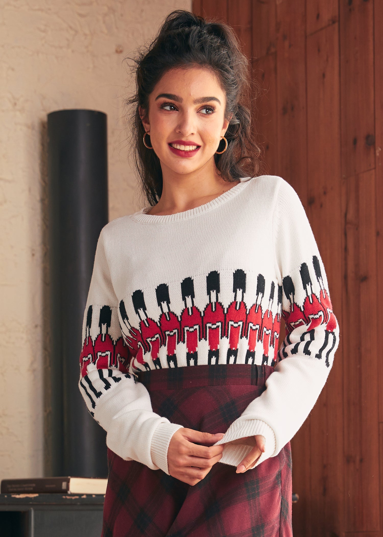 Darling of the Decades Boatneck Pullover
