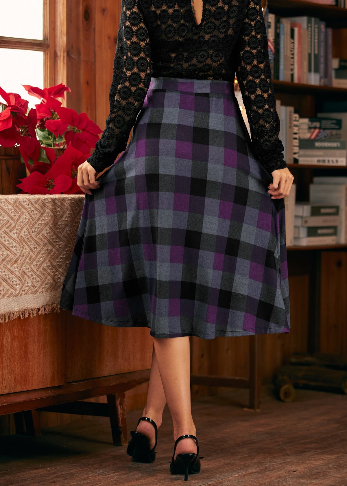 Excellence Attained Knit Midi Skirt